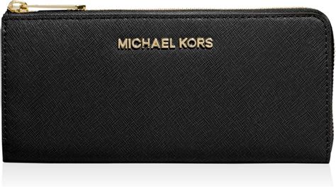 michael kors jet set travel saffiano leather checkbook wallet|Jet Set Travel Large Saffiano Leather Quarter.